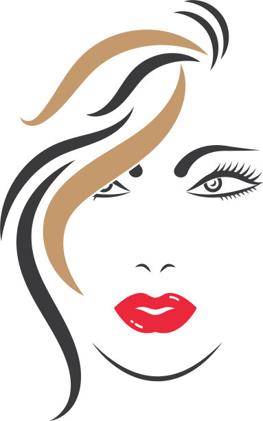 美女脸女人模板图片下载