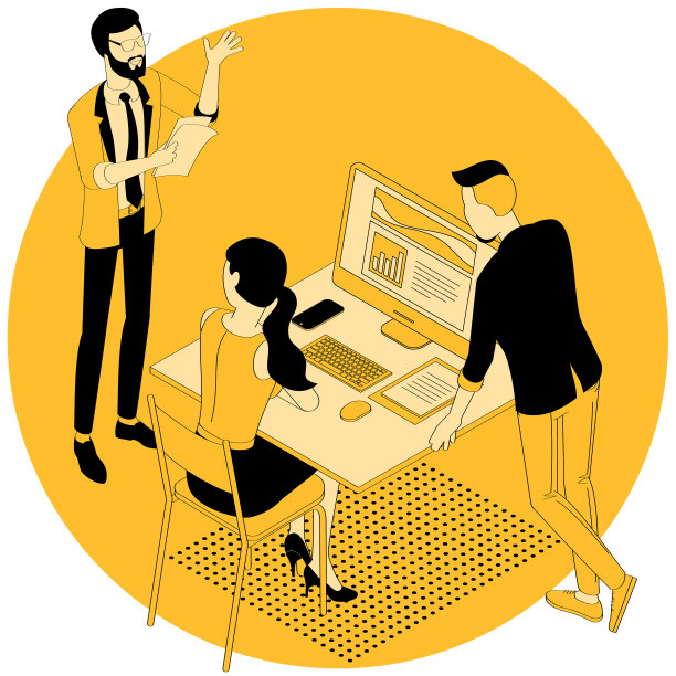 等距商务沟通图片下载