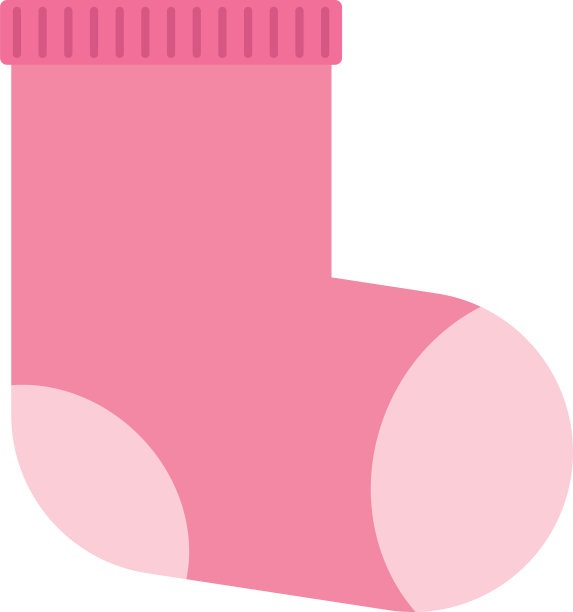 可爱的松袜配件图标图片下载