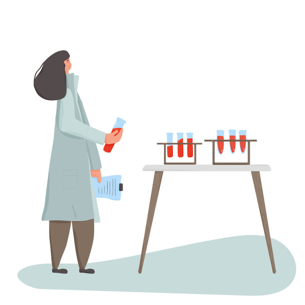 献血概念平设孤立图片下载