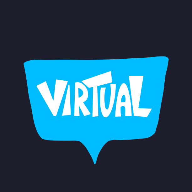 虚拟文本短语上的语音气泡图片下载