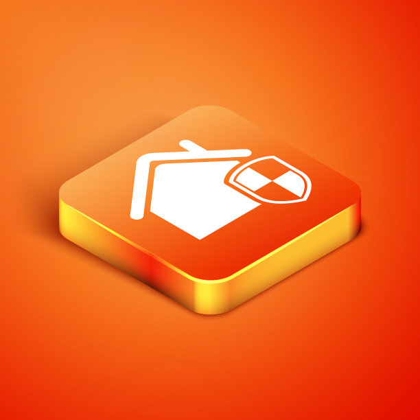 等距保护下的房子图标隔离上图片下载