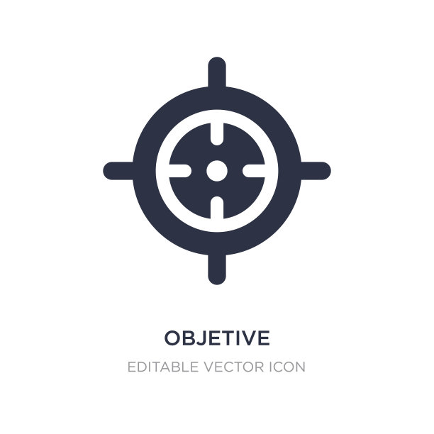 目标图标上的白色背景简单元素图片下载