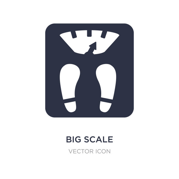 大尺度图标上的白色背景简单的元素图片下载