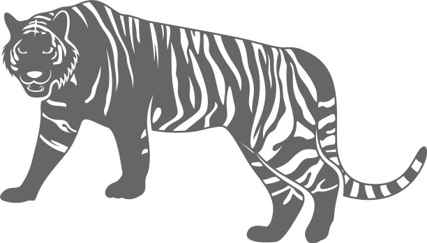 老虎标志设计老虎标志模板图片下载