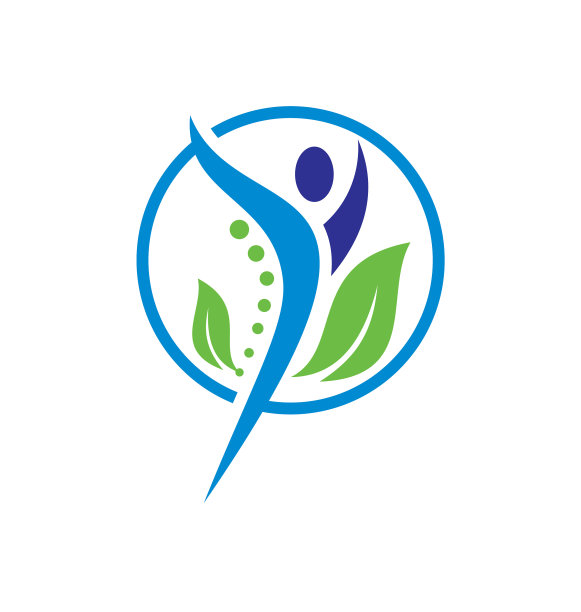 创意医疗捏脊概念标志设计图片下载