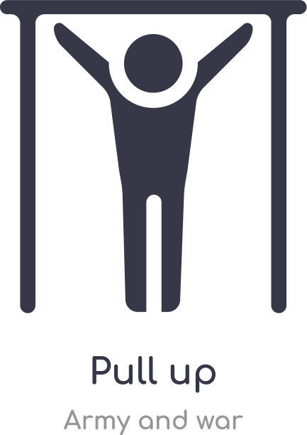 拉出图标孤立拉出图标从军队和图片下载