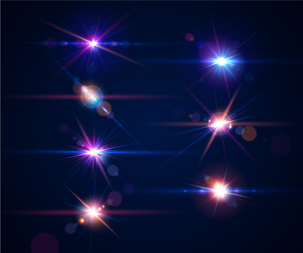 设定镜头眩光效果眩光闪光图片下载