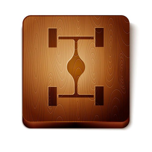 棕色底盘汽车图标孤立在白色图片下载