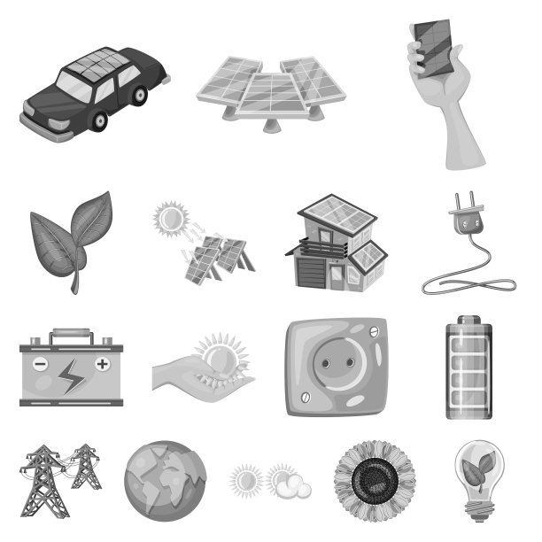 设计有机和自然的标志集图片下载