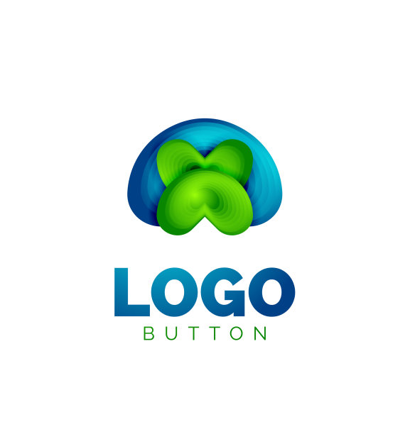 抽象圆形标志模板最小图片下载