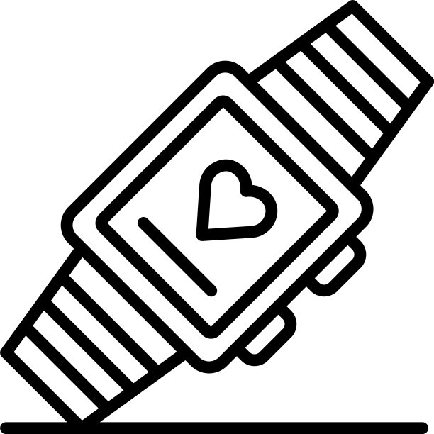 手腕手镯图标轮廓风格图片下载