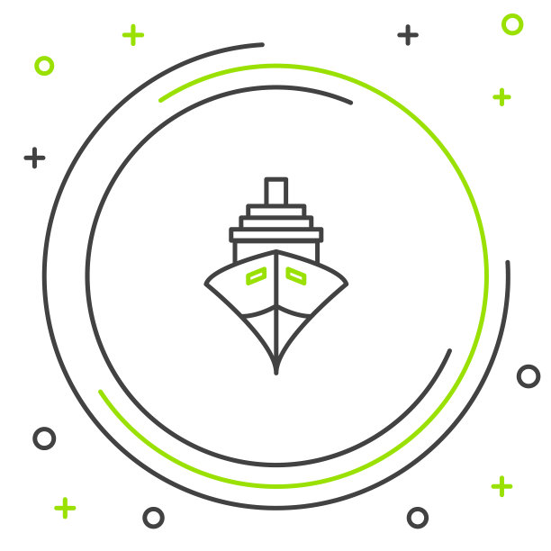 黑线和绿线分隔开来图片下载