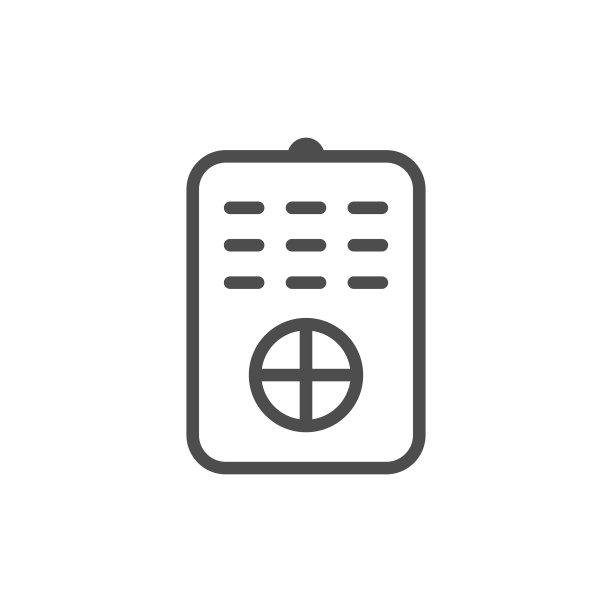 遥控器线条轮廓图标图片下载