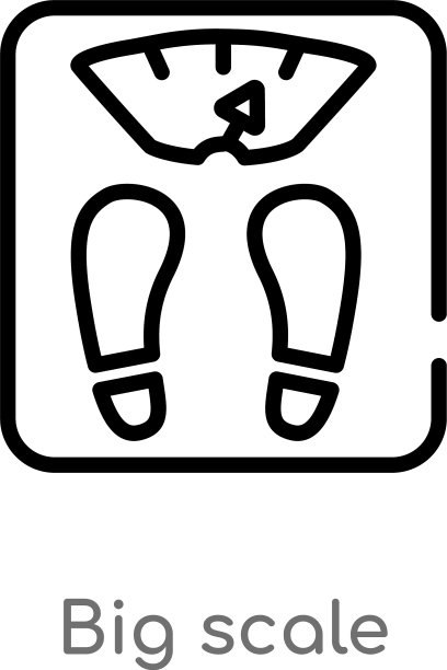 轮廓大尺度图标孤立黑色简单线图片下载