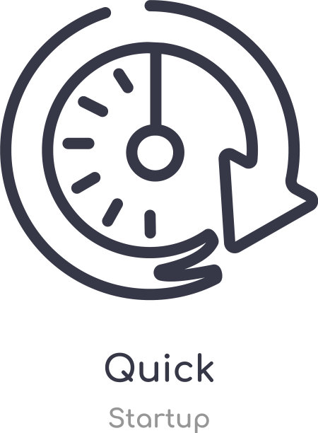 快速轮廓图标隔离行从启动图片下载