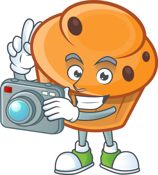 甜点奶油蛋卷开胃与摄影师图片下载