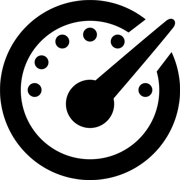 转速表、速度表和指示器图标图片下载