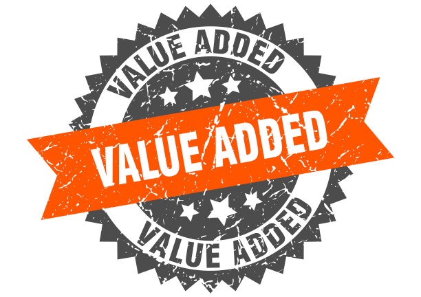 增值垃圾邮票与橙色带价值图片下载