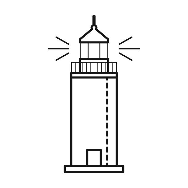 Beacon iconline图标隔离开图片下载