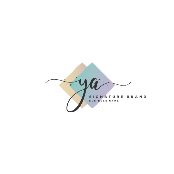 Y首字母手写和签名标志图片下载