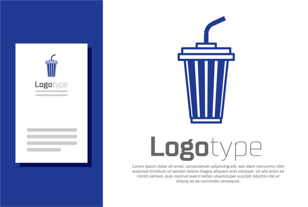 蓝色玻璃与水图标隔离在白色图片下载