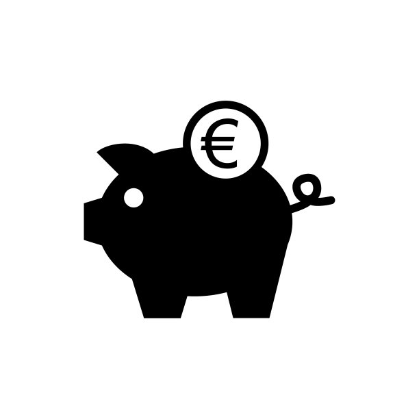 存钱罐图标矢量插图模板设计流行图片下载