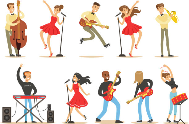 歌手和音乐家图片下载