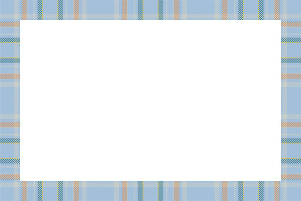 复古框苏格兰边界图案复古图片下载