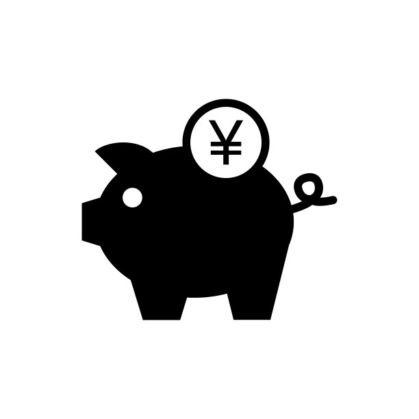 存钱罐图标矢量插图模板设计流行图片下载