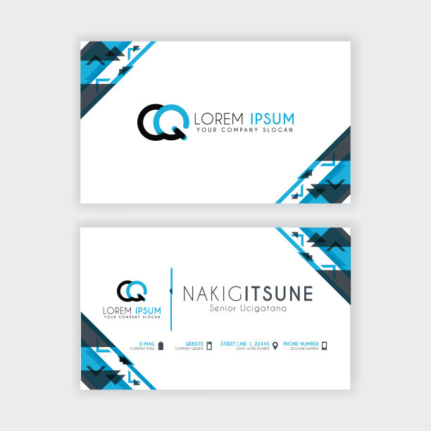 首字母为cq的简单名片图片下载