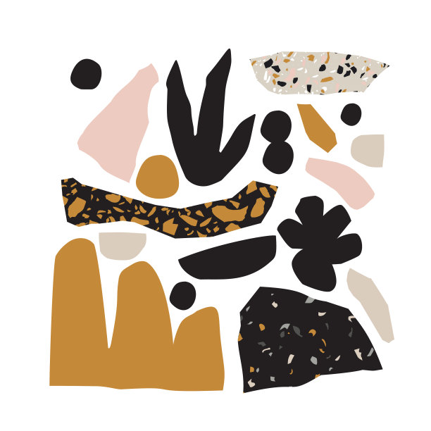 翻转边缘几何形状的背景图片下载