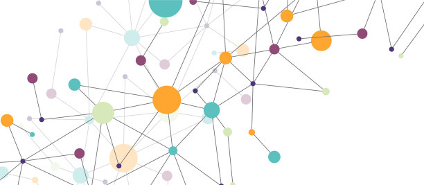 线点连接几何抽象图片下载