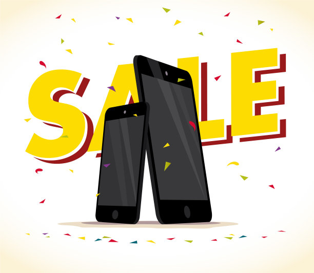 平板智能手机和平板电脑孤立的卡通图片下载