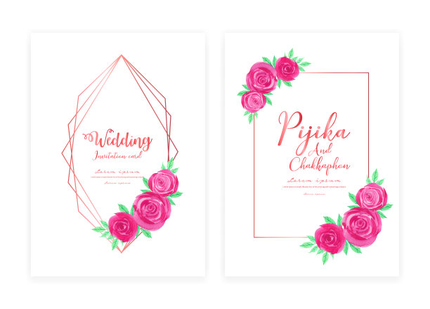 保存日期婚礼卡片图片下载