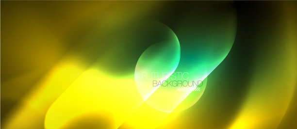 霓虹发光的科技线条，高科技的未来主义图片下载