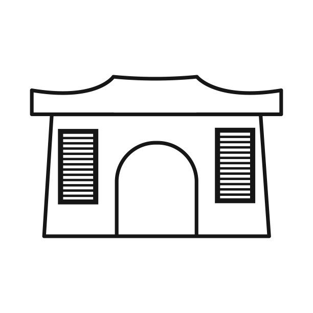 孤立的对象建设和越南图标集图片下载