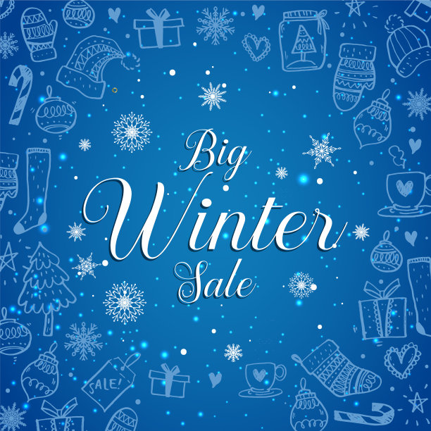 冬季大销售图片下载