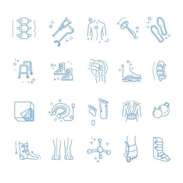 损伤或创伤康复和矫形术图片下载