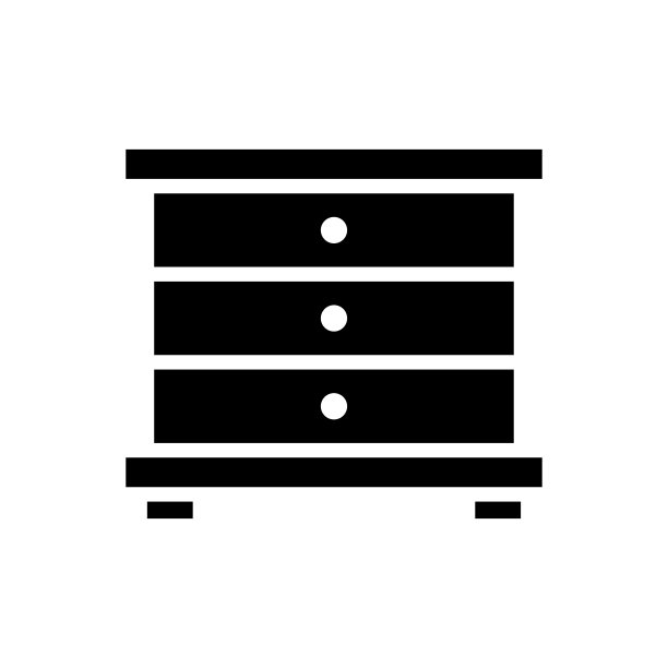 碗柜图标平面矢量模板设计流行图片下载