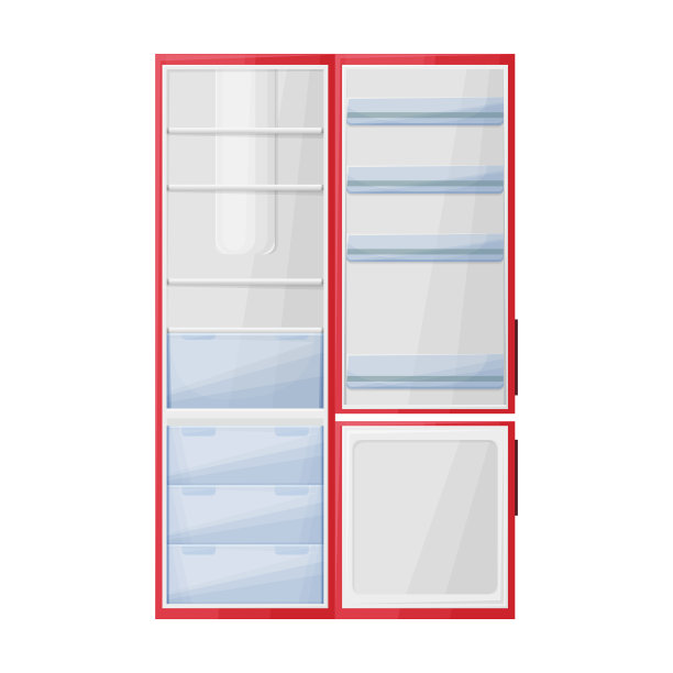 现代冰箱的标志，卡通的标志图片下载