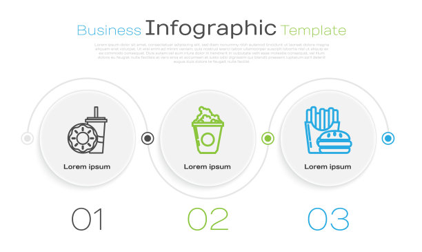 设置线纸玻璃与饮用吸管和甜甜圈图片下载