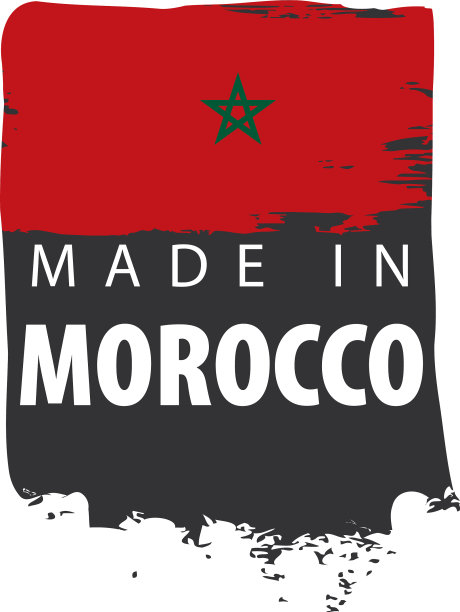 摩洛哥国旗上有白色图片下载