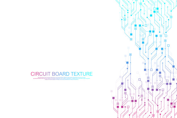 技术抽象电路板纹理图片下载