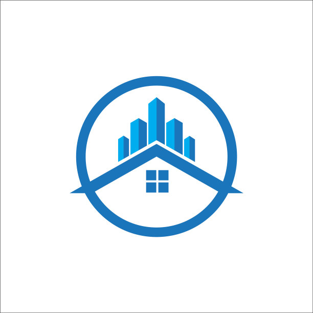 城市天际线与图标图片下载