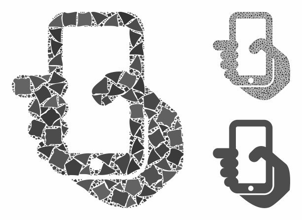 手机构图图标破烂零件图片下载