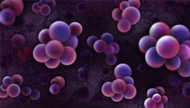 显微镜下的细菌病毒图片下载