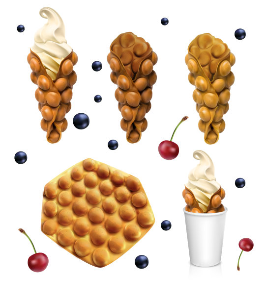 让香港华夫饼现实一点图片下载