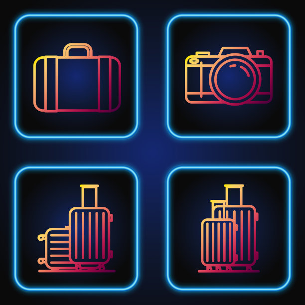 旅行旅行箱的系列旅行箱图片下载