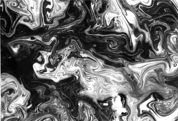 墨大理石黑色和白色垃圾纹理图片下载